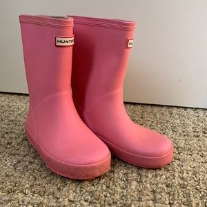 Imitation Hunter rain boots- size 26